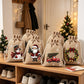 ⏳🔥LIMITED-TIME 50% OFF! ⏰Christmas Burlap Gift Bags with Drawstring, For gift giveaways＆party gifts🎅