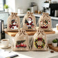 ⏳🔥LIMITED-TIME 50% OFF! ⏰Christmas Burlap Gift Bags with Drawstring, For gift giveaways＆party gifts🎅