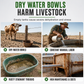 ⏳🔥LIMITED-TIME 50% OFF! ⏰🐄 Automatic 304 Stainless Steel Drinking Bowl with Float and Drain Hole for Cattle Horses Sheep and Dogs 🤖