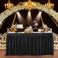 ⏳🔥LIMITED-TIME 50% OFF! ⏰Pleated Table Skirt for Events🌹