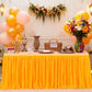 ⏳🔥LIMITED-TIME 50% OFF! ⏰Pleated Table Skirt for Events🌹