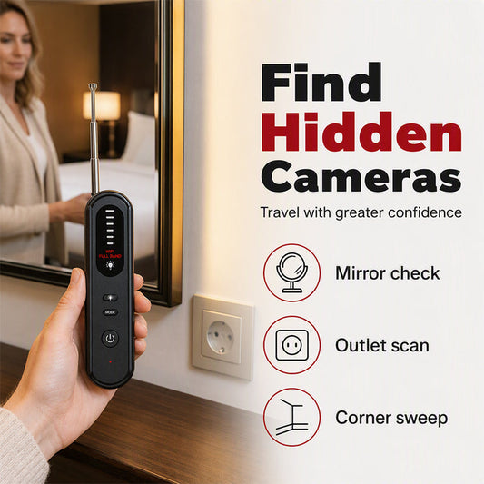 ⏳🔥LIMITED-TIME 50% OFF! ⏰🕵️ Anti-Spy Camera Detector – Scan Hotels, Offices & Cars for Hidden Devices 🔍