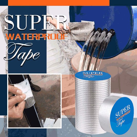 ⏳🔥LIMITED-TIME 50% OFF! ⏰🛠️ Super Waterproof Butyl Tape – Seals Cracks, Blocks Leaks, Weather Resistant 💧✨