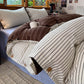 ⏳🔥LIMITED-TIME 50% OFF! ⏰Premium Cozy Reversible Striped Bedding Set🛏️