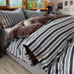 ⏳🔥LIMITED-TIME 50% OFF! ⏰Premium Cozy Reversible Striped Bedding Set🛏️