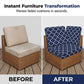 ⏳🔥LIMITED-TIME 50% OFF! ⏰🌿 Stretch Patio Cushion Covers | 4/8PC Refresh🪑