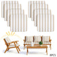 ⏳🔥LIMITED-TIME 50% OFF! ⏰🌿 Stretch Patio Cushion Covers | 4/8PC Refresh🪑