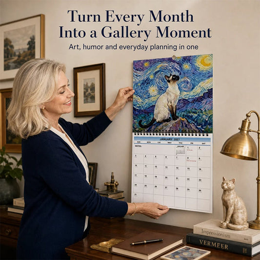 ⏳🔥LIMITED-TIME 50% OFF! ⏰2027 Funny Cat Meme Calendar🐱📅