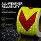 ⏳🔥LIMITED-TIME 50% OFF! ⏰🔦 High-Visibility Arrow Reflective Tape – 5m Waterproof Self-Adhesive Safety Strip with Prismatic Reflectivity🚗✨