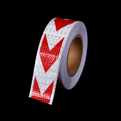 ⏳🔥LIMITED-TIME 50% OFF! ⏰🔦 High-Visibility Arrow Reflective Tape – 5m Waterproof Self-Adhesive Safety Strip with Prismatic Reflectivity🚗✨