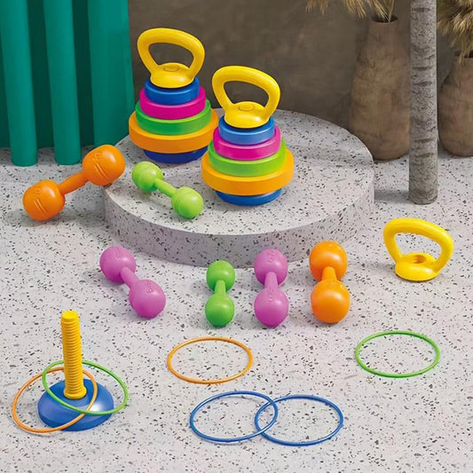 ⏳🔥LIMITED-TIME 50% OFF! ⏰Kids Adjustable Dumbbell Toy Set💪
