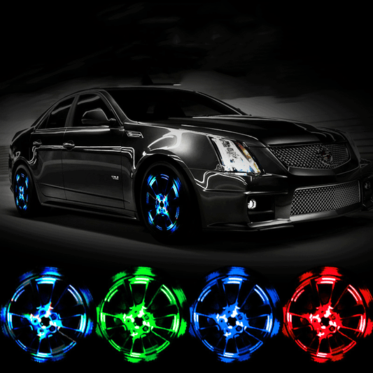 ⏳🔥LIMITED-TIME 50% OFF! ⏰Waterproof LED wheel lights💡
