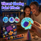 ⏳🔥LIMITED-TIME 50% OFF! ⏰🎨Kids Creative DIY Rock Painting Kit – Real Stones & Shells, Vibrant Glowing Neon Paint & Washable Safe Materials – Nurture Young Artistic Mind 🏔