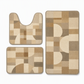 ⏳🔥LIMITED-TIME 50% OFF! ⏰Nordic Style Faux Cashmere U-Shaped Toilet Mat Bathroom Floor Rug💧