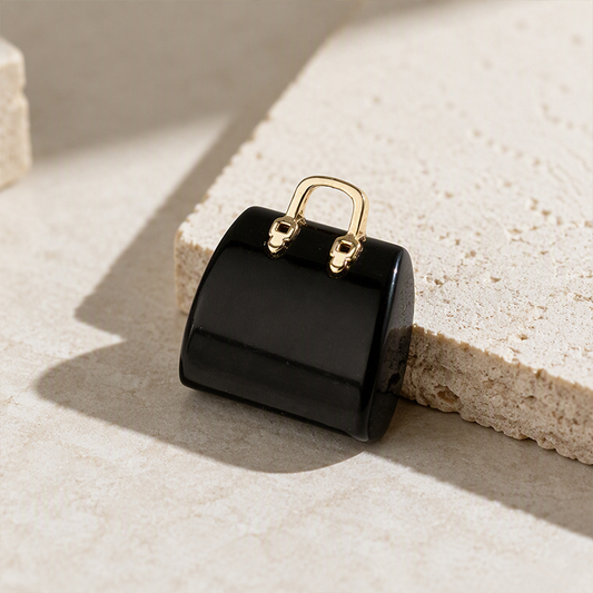 ⏳🔥LIMITED-TIME 50% OFF! ⏰🌸Buy 1 Get Free 1 🌸Miniature Elegant Stone Handbag Ornament