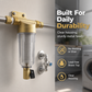 ⏳🔥LIMITED-TIME 50% OFF! ⏰Whole-House Sediment Pre-Filter – Transparent, Sturdy, Easy Install 🚰🏠
