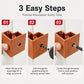 ⏳🔥LIMITED-TIME 50% OFF! ⏰3-In-1 Carpentry Positioning Tool, Dual-Purpose For 20mm And 23mm, Cabinet Door Stopper, Drilling, Marking And Trimming Tool 🛠️