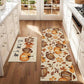 ⏳🔥LIMITED-TIME 50% OFF! ⏰🎃Autumn Pumpkin & Maple Leaf Floor Mat Set – Absorbent Linen-Like Surface, Non-Slip Rubber Backing & Durable Tight Weave – Warm Farmhouse Decor for Kitchen & Dining Room 🍁✨