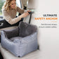 ⏳🔥LIMITED-TIME 50% OFF! ⏰Half-Enclosed Car Pet Booster Seat🐶🛋️