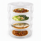 ⏳🔥LIMITED-TIME 50% OFF! ⏰Multi-Layer Stackable Microwave Food Cover