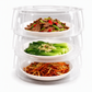 ⏳🔥LIMITED-TIME 50% OFF! ⏰Multi-Layer Stackable Microwave Food Cover