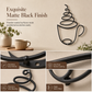 ⏳🔥LIMITED-TIME 50% OFF! ⏰Creative Metal Coffee Cup Wall Art 20.3cm Height Hanging Iron Decor for Home Cafe Indoor Wall Decoration☕️