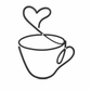⏳🔥LIMITED-TIME 50% OFF! ⏰Creative Metal Coffee Cup Wall Art 20.3cm Height Hanging Iron Decor for Home Cafe Indoor Wall Decoration☕️