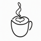 ⏳🔥LIMITED-TIME 50% OFF! ⏰Creative Metal Coffee Cup Wall Art 20.3cm Height Hanging Iron Decor for Home Cafe Indoor Wall Decoration☕️