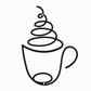 ⏳🔥LIMITED-TIME 50% OFF! ⏰Creative Metal Coffee Cup Wall Art 20.3cm Height Hanging Iron Decor for Home Cafe Indoor Wall Decoration☕️