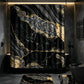 ⏳🔥LIMITED-TIME 50% OFF! ⏰Elegant Marble Pattern Bathroom Shower Curtain🛁
