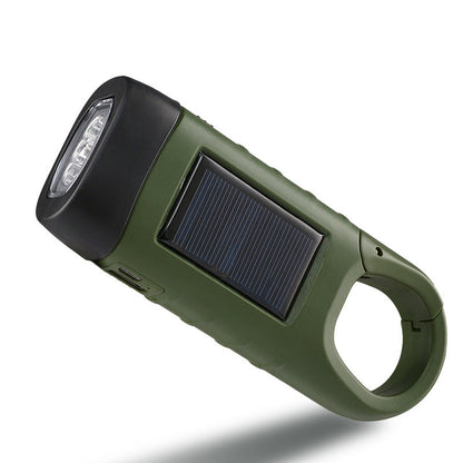 ⏳🔥LIMITED-TIME 50% OFF! ⏰Outdoor Emergency Lamp (Hand Crank + Solar + USB Charging)⛺️🔦