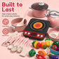 ⏳🔥LIMITED-TIME 50% OFF! ⏰Pretend Play Kitchen Toy Set🍲