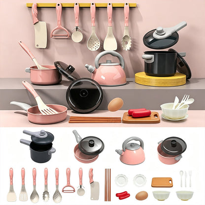 ⏳🔥LIMITED-TIME 50% OFF! ⏰Pretend Play Kitchen Toy Set🍲