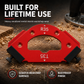 ⏳🔥LIMITED-TIME 50% OFF! ⏰🔧 Router Template – Round Corner R Angle Jig, CNC Machined Alloy & Non-Slip Stop Blocks – For Woodworking & Wardrobe DIY 📐🛠️