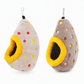 ⏳🔥LIMITED-TIME 50% OFF! ⏰🥚Hanging Cotton Bird Nest Hammock – Double-Layer Fleece Warm Cave For Small Birds ✨