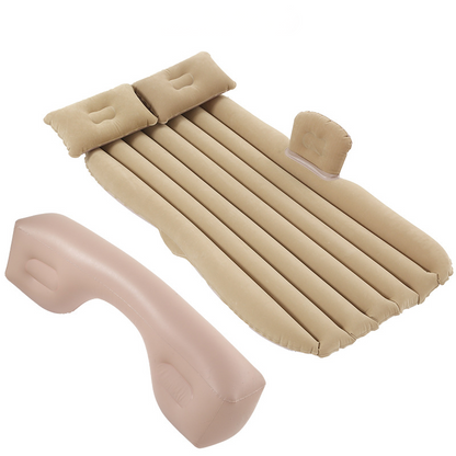 ⏳🔥LIMITED-TIME 50% OFF! ⏰🛏️ Inflatable Car Mattress: Anti-Leak Valve, Anti-Drop Barriers, Skin-Friendly, with Pillows & Pump