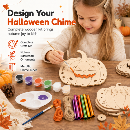⏳🔥LIMITED-TIME 50% OFF! ⏰Craft Your Own Pumpkin Instantly! No-Fuss Wood DIY Kit🎃Buy 1 Get 1 Free !!!🖌️✨