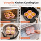⏳🔥LIMITED-TIME 50% OFF! ⏰🌈 3‑Cavity Round Silicone Cake Mold – DIY baking & rainbow cakes 🍰✨