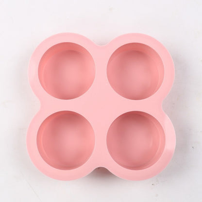 ⏳🔥LIMITED-TIME 50% OFF! ⏰🌈 3‑Cavity Round Silicone Cake Mold – DIY baking & rainbow cakes 🍰✨