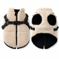 ⏳🔥LIMITED-TIME 50% OFF! ⏰Warm Winter Dog Coat with Reflective Strips and Harness for Small and Medium Dogs🐶❄️