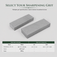 ⏳🔥LIMITED-TIME 50% OFF! ⏰ Natural Whetstone 3000 Grit – Green Slurry, Single-Sided Sharpening Stone🔪