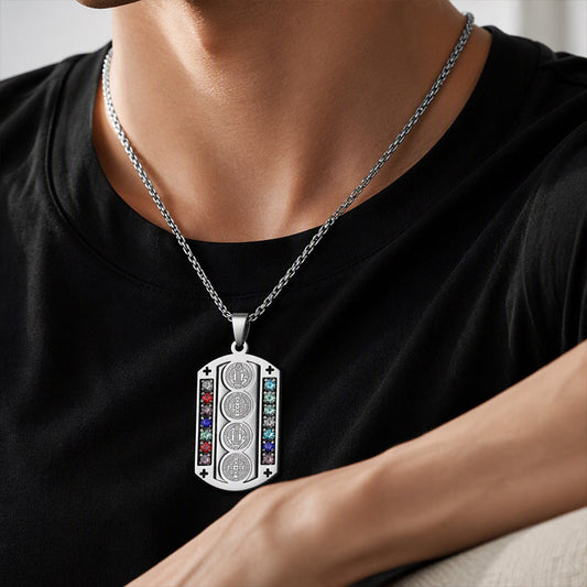 ⏳🔥LIMITED-TIME 50% OFF! ⏰🔱 Men's Protective Pendant – Bold design & meaningful style 🛡️✨