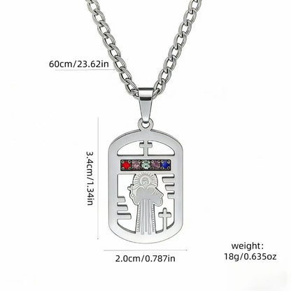 ⏳🔥LIMITED-TIME 50% OFF! ⏰🔱 Men's Protective Pendant – Bold design & meaningful style 🛡️✨