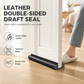 ⏳🔥LIMITED-TIME 50% OFF! ⏰DIY Wear Resistant Leather Under Door Draft Stopper Windproof and Insect Proof Bedroom Door Bottom Seal Strip🏠
