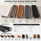 ⏳🔥LIMITED-TIME 50% OFF! ⏰DIY Wear Resistant Leather Under Door Draft Stopper Windproof and Insect Proof Bedroom Door Bottom Seal Strip🏠