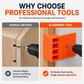 ⏳🔥LIMITED-TIME 50% OFF! ⏰Wardrobe Cabinet Side Filler Panel Installation Locator and Stepped Positioning Plate for Precise Hole Alignment📢📢BUY 1 GET 1 FREE!!⏰