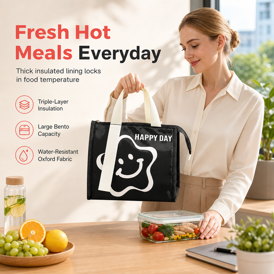 ⏳🔥LIMITED-TIME 50% OFF! ⏰🍱 2026 HOT SALE🥳💞50K+ SOLD!✨Insulated Thickened Lunch Bag – Keep Meals Fresh & Ready ✨
