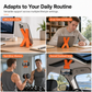 ⏳🔥LIMITED-TIME 50% OFF! ⏰Portable Foldable X-Shaped Silicone Phone Stand Flexible Mobile Phone Holder