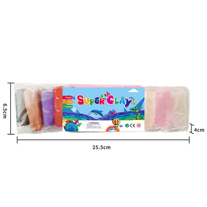 ⏳🔥LIMITED-TIME 50% OFF! ⏰ 🟡 Multi-Color Lightweight Clay Set – Air Dry, Soft Mold, Non-toxic 🎨✨