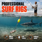 ⏳🔥LIMITED-TIME 50% OFF! ⏰🎣Cast Ready: Surf Fishing Rig 6-Pack With Floats – Multi-Species, Beach-Ready🐟✨